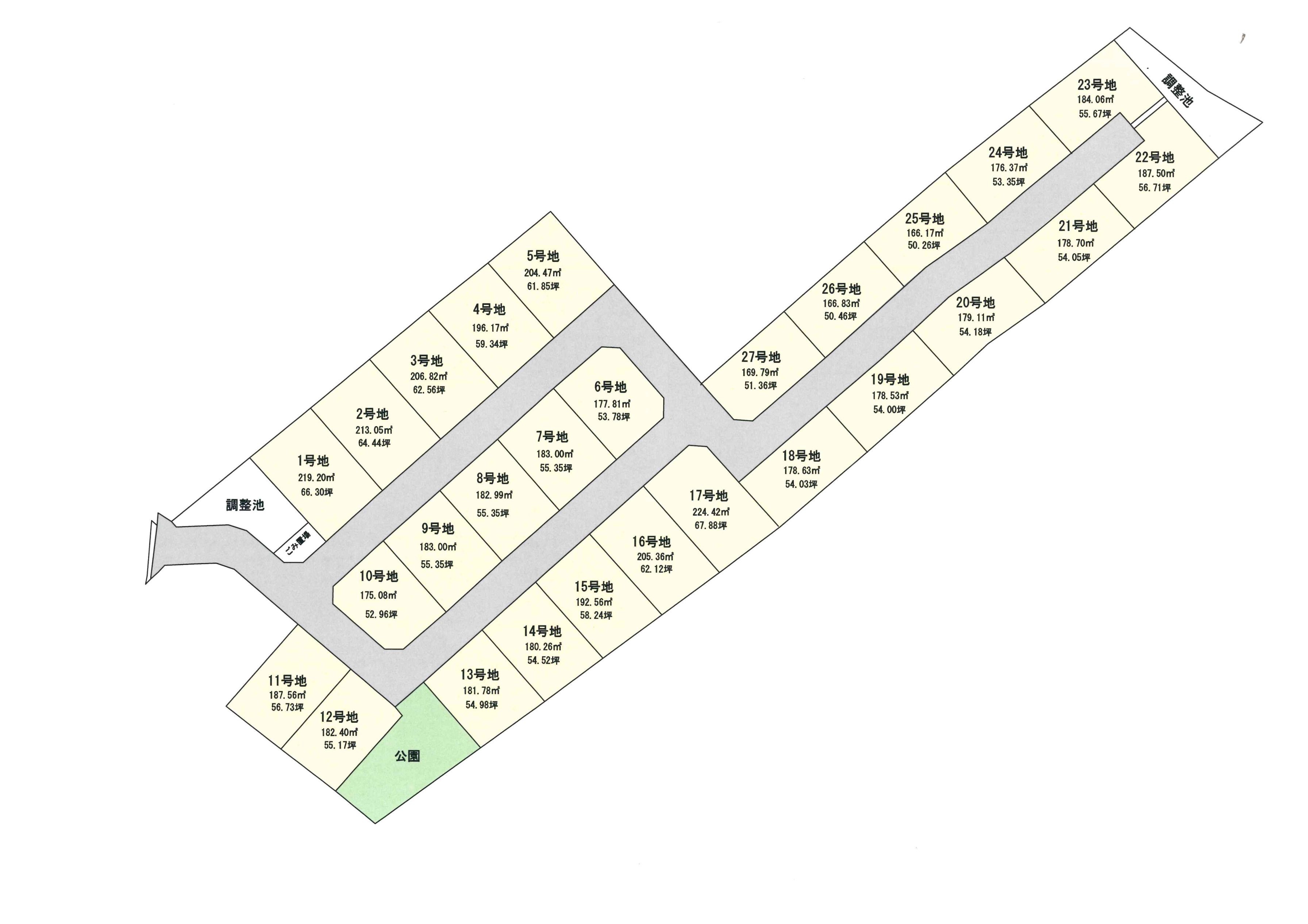 筑後市熊野27区画分譲地 - 画像2