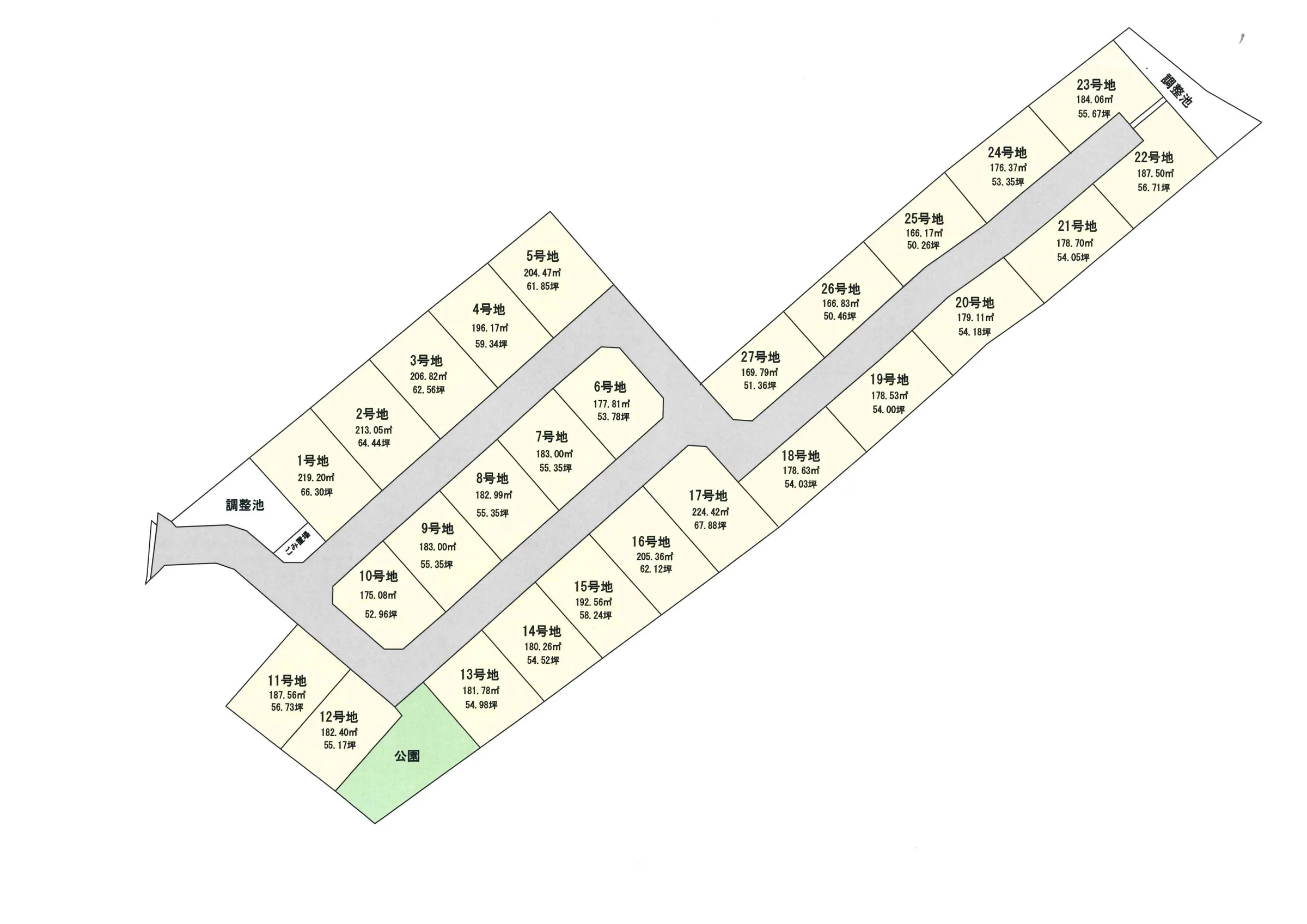 筑後市熊野27区画分譲地 - 画像2