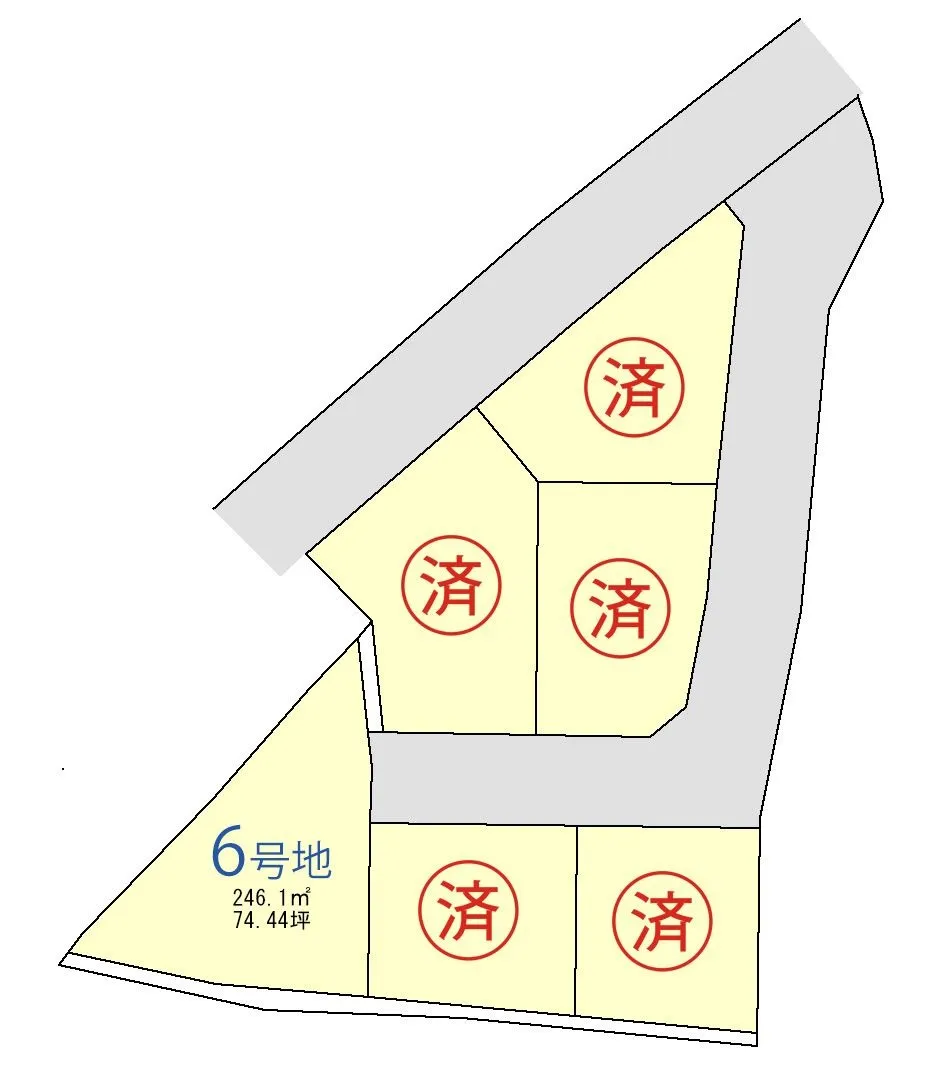 筑後市徳久6区画分譲地 - 画像4