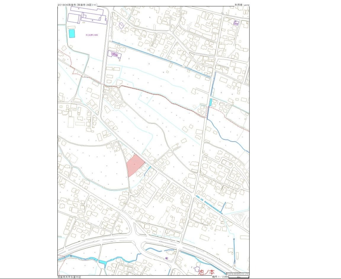 筑後市久富7区画分譲地 - 画像3
