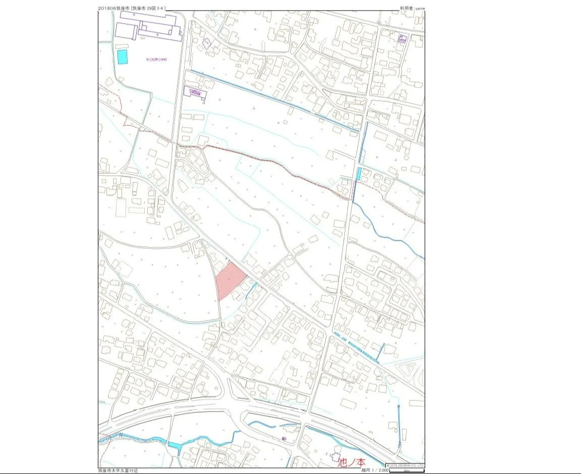 筑後市久富7区画分譲地 - 画像3