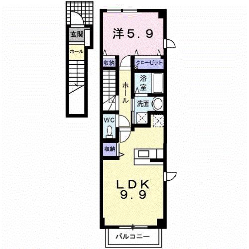 カーサ・ソレイユ五番館201 - 画像2
