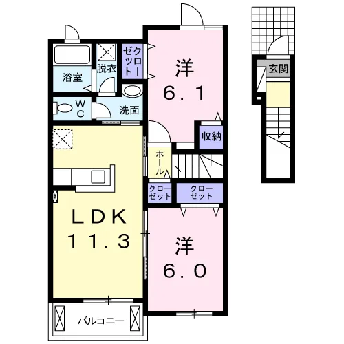メゾン・ド・プルミエB203 - 画像2