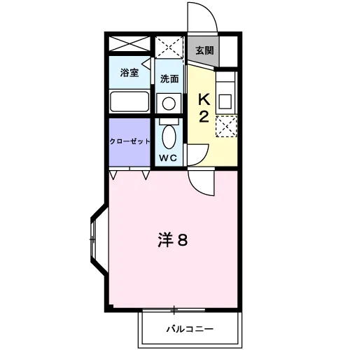 カーサ弐番館203 - 画像2