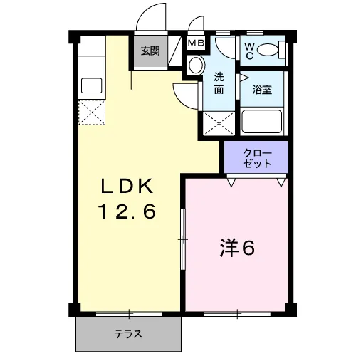 エレガンス鶴102 - 画像2