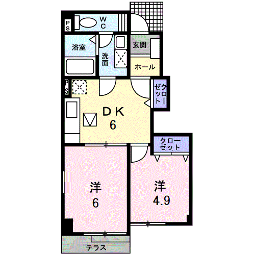 メゾン・アンジュ壱番館104 - 画像2