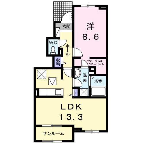 花屋敷Ⅰ102 - 画像2