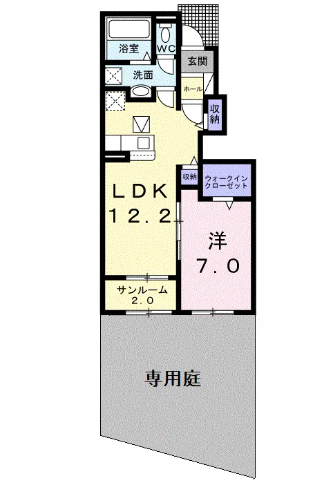 ネオタウンⅠ102 - 画像2