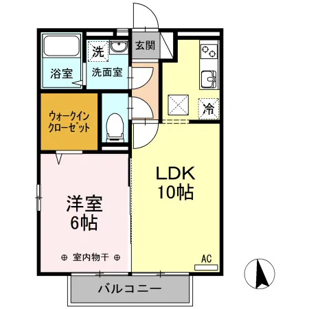 コルリスB棟105 - 画像2