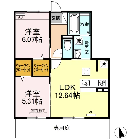 エレガンス筑後103 - 画像2