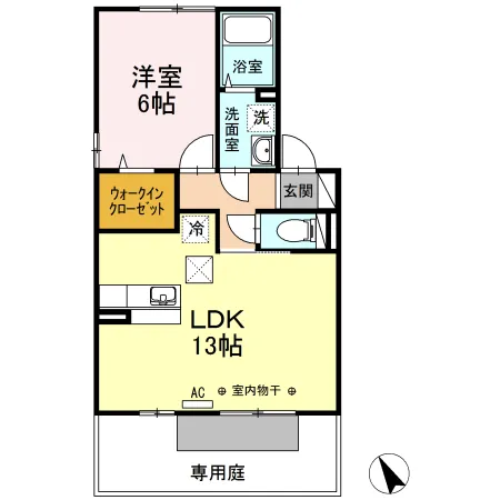 グランモアシティA棟105 - 画像2