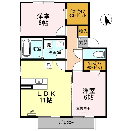 レスペート A棟202 - 画像2