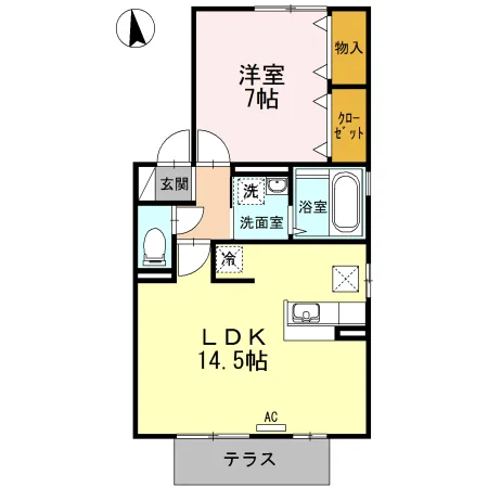 リビングタウン江戸屋敷E棟113 - 画像2