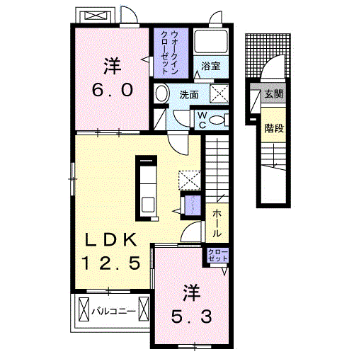 メゾンドール・ハナミズキⅠ205 - 画像2