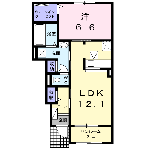 アウローラ弐番館103 - 画像2