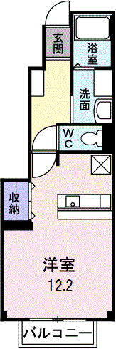 エアリーヴィラ壱番館103 - 画像2