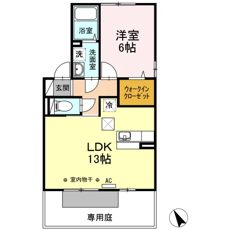 グランモアシティA棟101 - 画像2