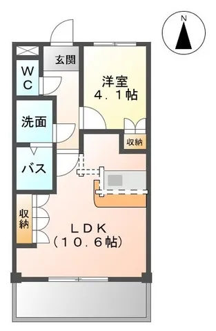 ラ・フォーレ日吉105 - 画像2