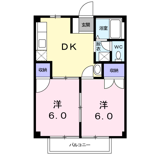 サンライズ江藤202 - 画像2
